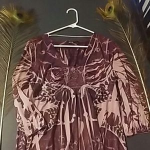 Large Apt.9 purple blouse